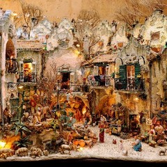 Daddiego premiato a Roma per il Presepe in cartapesta