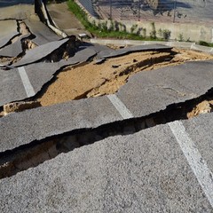 Lo scorrimento veloce crollato di Montescaglioso