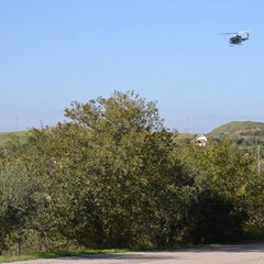 L'ispezione in volo dell'assessore Braia e della Protezione Civile