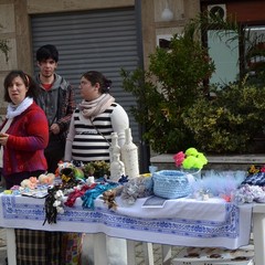 L'ecomercatino in piazza Cesare Firrao