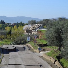 Frana a Montescaglioso, l'altro fronte