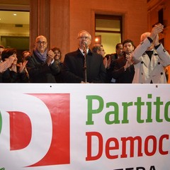 Comizio conclusivo del Pd con Epifani e Pittella