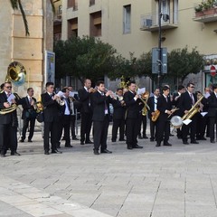 La banda in piazza Vittorio Veneto per il 4 novembre