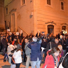 L'uscita di Epifani da piazza Vittorio Veneto