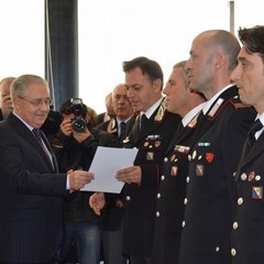 La premiazione dei Carabinieri