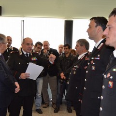 La premiazione dei Carabinieri