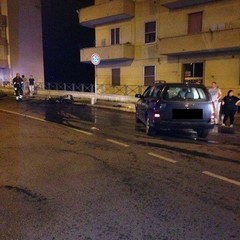 Incidente mortale in via Lucana