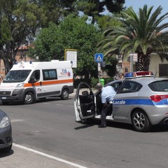 Donna investita in via Dante