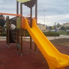 La Martella, inaugurato il parco giochi per diversamente abili