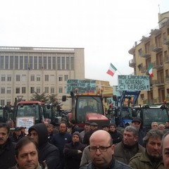 Imu agricola, la protesta degli agricoltori in piazza