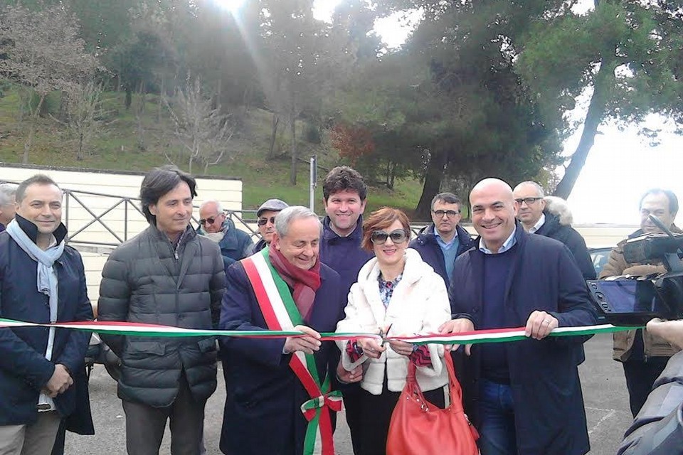 Inaugurata area camper in via dei Normanni