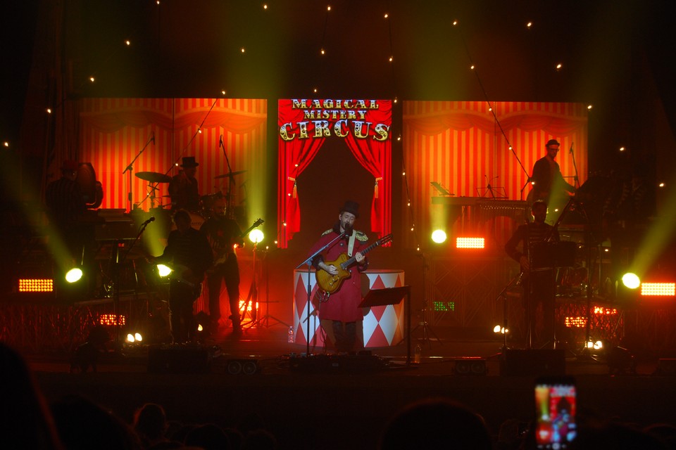 Daniele Silvestri in "Acrobati in tour"