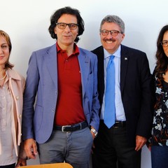 CamCoMt presidente Tortorelli vicepreside Minardi docente e presidente commissionepremio Elvira Bianco JPG