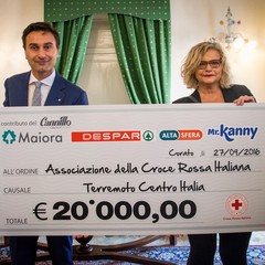 Despar dona 20.000 euro ai terremotati