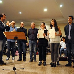 Lams terzo premio ex aequo percussionista Ludovica Santoro Liceo Musicale Walter Gropius di Potenza pianista Gabriele Lastella I C Tattoli De Gasperi di Corato JPG
