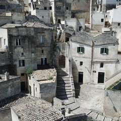 Le case palazziate sede della Fondazione Sassi