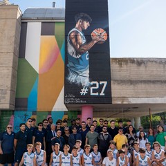Murale per Stano - foto Ondatel Virtus Matera
