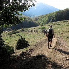 parco Pollino-  escursionisti