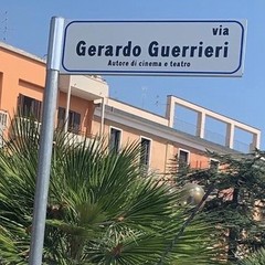 intitolazione via Corazza- Via Guerrieri