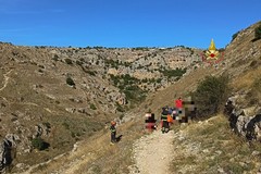 Turista soccorsa nei sentieri della gravina