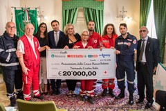 Terremoto, Despar consegna un assegno da 20.000€ alla Croce Rossa Italiana
