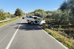 Materano ferito in drammatico incidente sulla Altamura Cassano