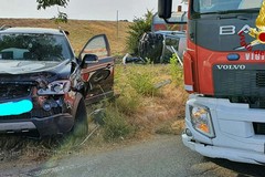 Incidente sulla strada Matera Santeramo, un ferito