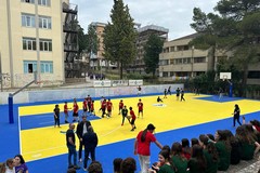 Nuovo campo da basket al rione Lanera