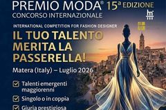 Premio Moda a Matera: aperte iscrizioni al concorso internazionale