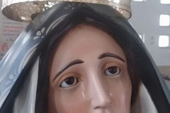 Statua Addolorata, esami confermano: non si tratta di lacrime