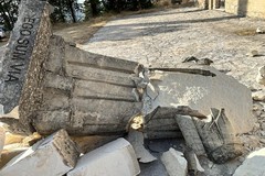 Statua di Timmari distrutta da un camion per errore