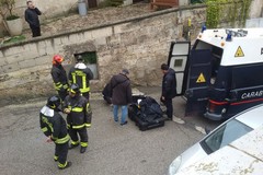 Bomba in via Casalnuovo