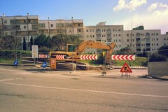 Via Bradano chiusa al traffico