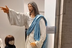 Esposta la statua di Gesù Cristo Benedicente