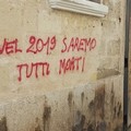 Scritte anarchiche sui muri, Matera si Muove sollecita l’amministrazione