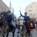 Per le strade di Matera la Polizia a cavallo