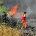 Incendi a Matera, cresce l'indignazione