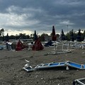 Tromba d'aria a Policoro, danni in città e nei lidi