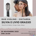 L'Associazione  "Mate e Solisti Lucani " presenta il concerto del duo violino e chitarra di Silvia e Livio Grasso