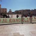 A Matera la protesta del Movimento di tutela della Valbasento