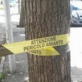 Pericolo amianto, lavori poco sicuri in Via Don Luigi Sturzo