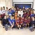 I ragazzi del mini-basket visitano la Questura