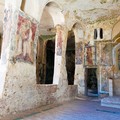 Affreschi Santa Lucia alle Malve, inizio del restauro