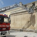 Cadono calcinacci dalla Chiesa di San Domenico