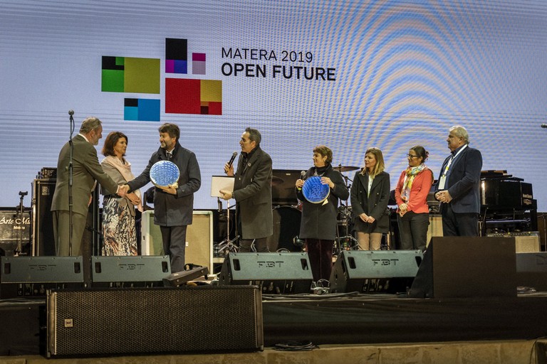 cerimonia di chiusura Matera 2019