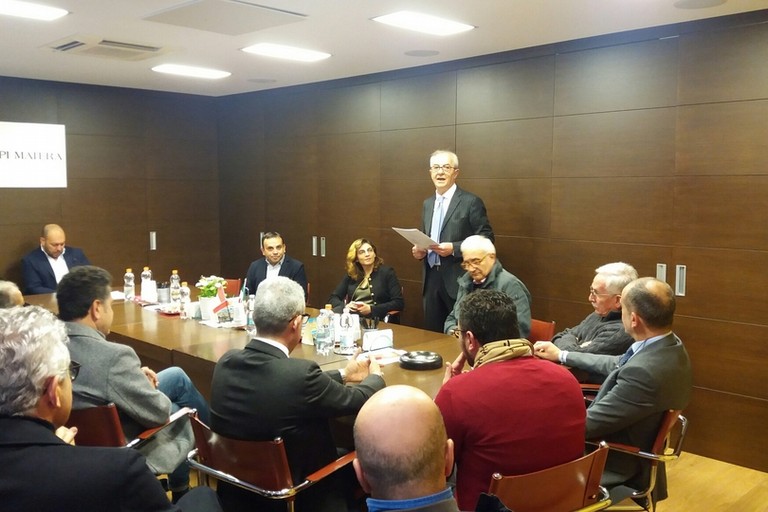 incontro alla Confapi Matera con il vice Ministro Caselli