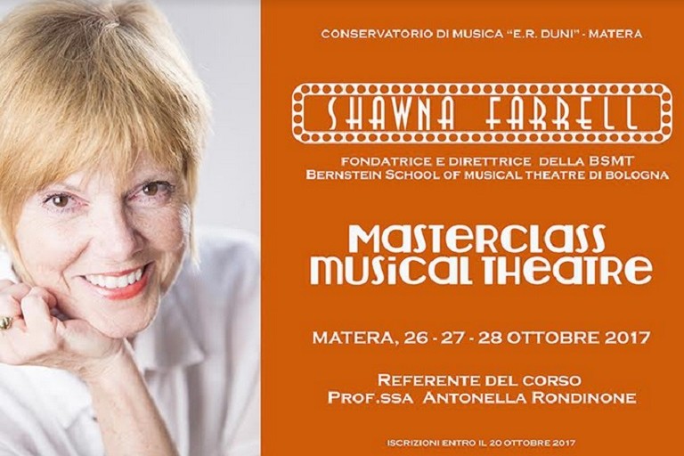 Masterclass di canto con Shawna Farrell alla On Stage di Trieste