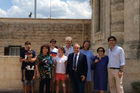 il Console Ortona e famiglia in visita a Matera