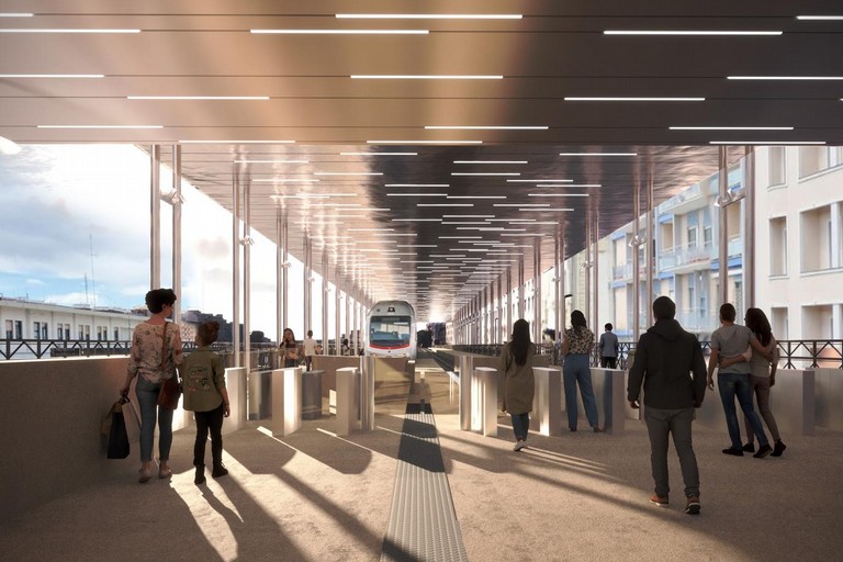 Stazione di Bari: progetto