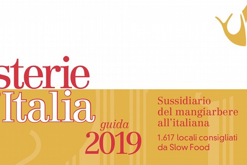 Guida Osterie D'Italia 2019- Slow Food